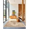 zafiro medallon floral persa en beige