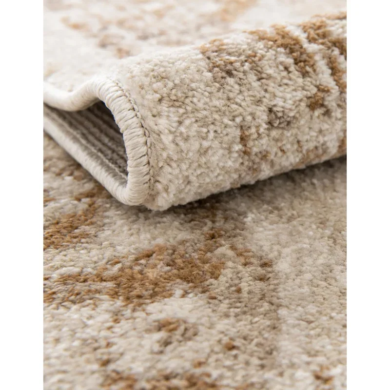 zafiro medallon floral persa en beige