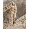 zafiro medallon floral persa en beige