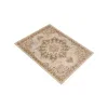 zafiro medallon floral persa en beige