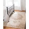 zafiro medallon floral persa en beige