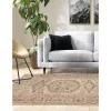 zafiro medallon geometrico abstracto en beige