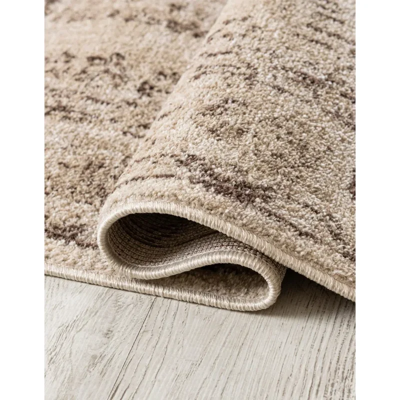 zafiro medallon geometrico abstracto en beige