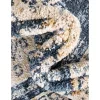 zafiro medallon geometrico en azul oscuro