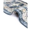 zafiro medallon geometrico en azul oscuro