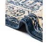 zafiro medallon geometrico en azul oscuro