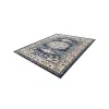 zafiro medallon geometrico en azul oscuro