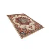 zafiro medallon geometrico en crema