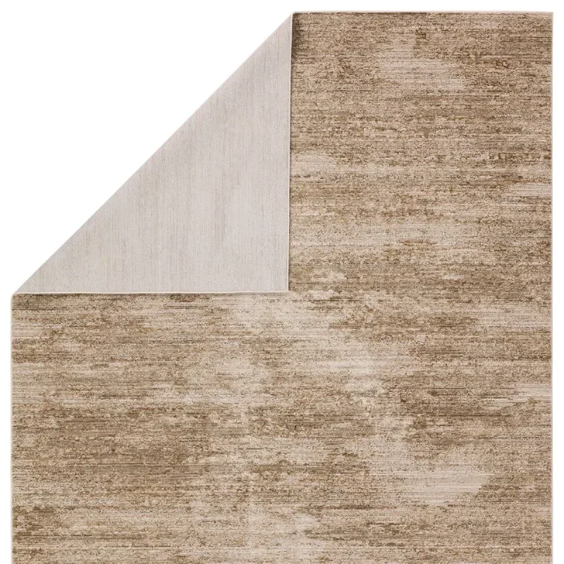 Tapete Zen Formas Fluidas en Beige Taupe