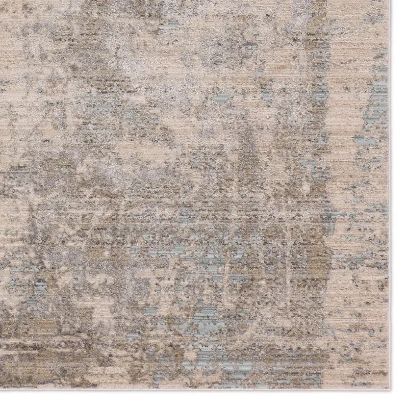 Tapete Zen Vetas de Mármol en Beige y Azul
