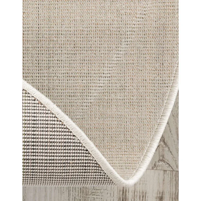 Tapete William Solido en Beige - 2.40 Redondo