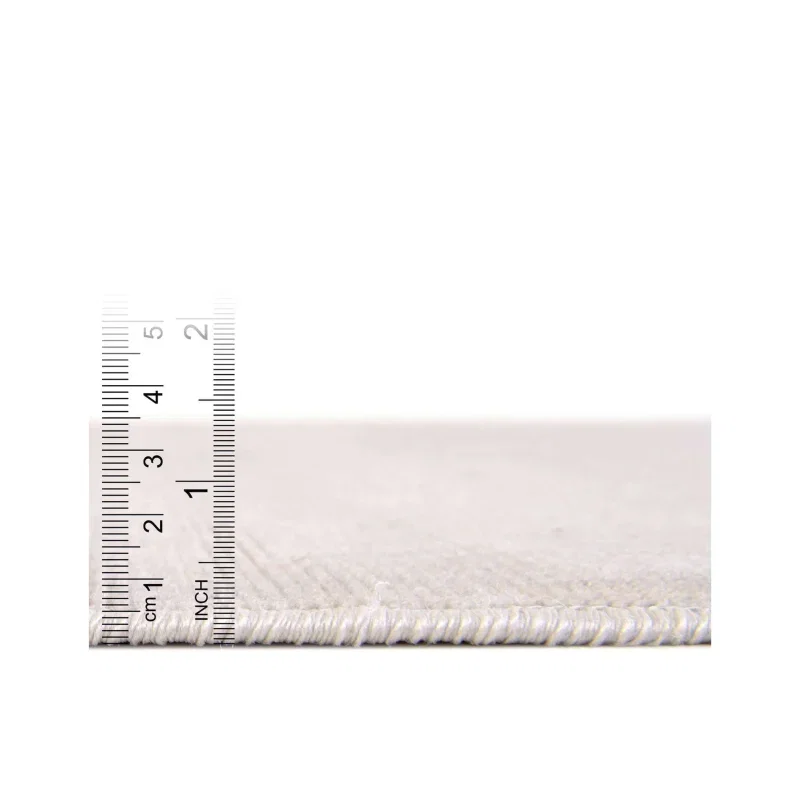 Tapete William Solido en Beige - 2.40 Redondo