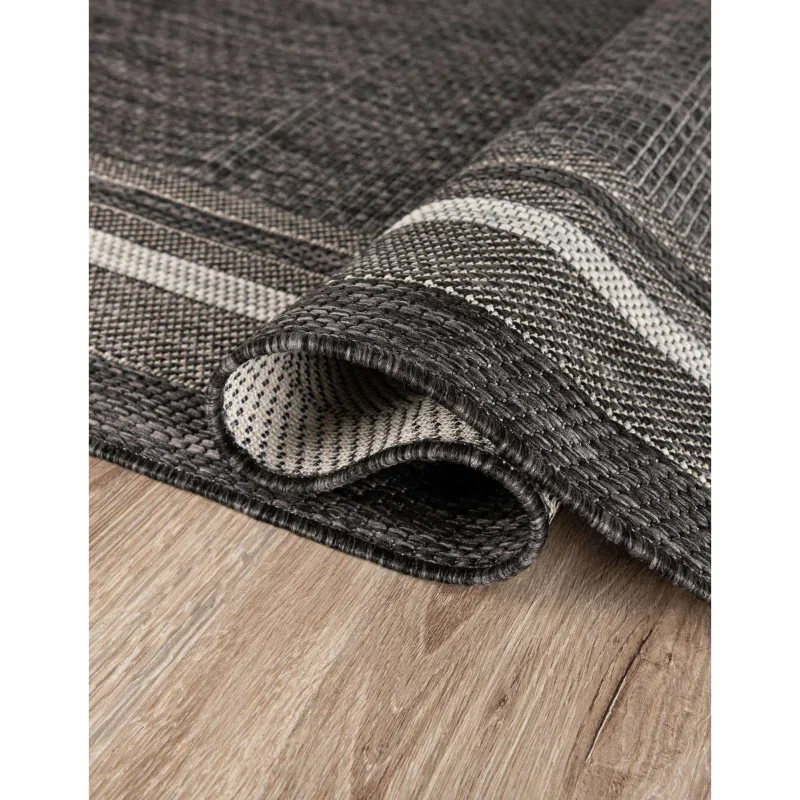 Tapete Exterior Bordes en Negro - 0.60 X 1.80 Corredor