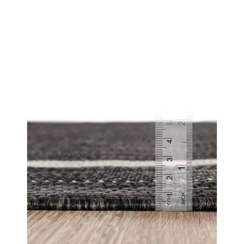 Tapete Exterior Bordes en Negro - 0.60 X 1.80 Corredor