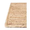 Tapete Tejido de Yute en Natural - 1.80 Cuadrado