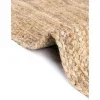 Tapete Tejido de Yute en Natural - 1.80 Cuadrado