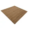 Tapete Tejido de Yute en Natural - 1.80 Cuadrado