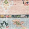 Tapete Adina Floral en Rosa con Marfil