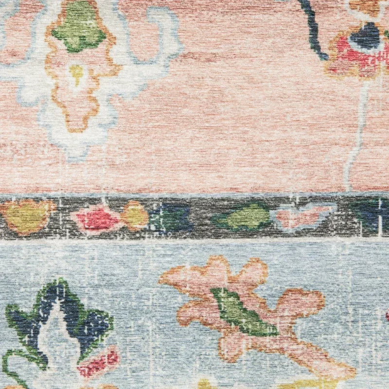 Tapete Adina Floral en Rosa con Marfil