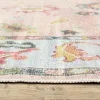 Tapete Adina Floral en Rosa con Marfil