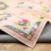 Tapete Adina Floral en Rosa con Marfil