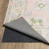 Tapete Adina Floral en Rosa Pastel con Verde
