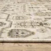 Tapete Alameda Khotan en Marfil, detalle de la textura 2