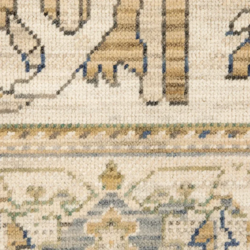 Tapete Alameda Medallón Vintage en Beige
