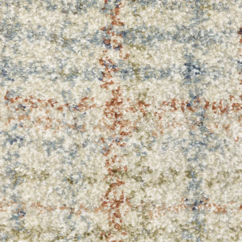 Tapete Ámbar Cuadrícula en Beige