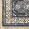 Tapete Ámbar Kazak en Azul