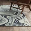 Tapete Ámbar Mármol en Azul