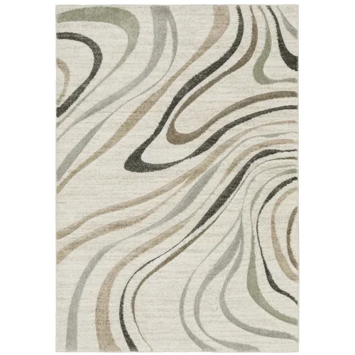 Tapete Ambrosia Ondas en Marfil