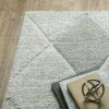 Tapete Ambrosia Rombos Difusos en Gris