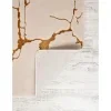 anna marmol en blanco y oro