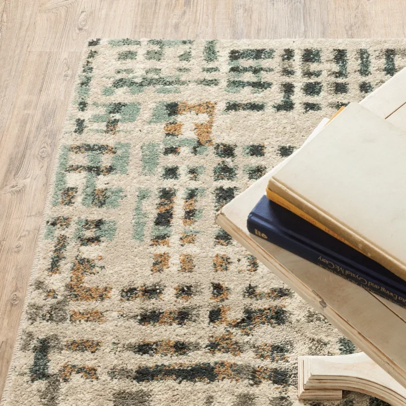 Tapete Basalto Mosaico en Beige