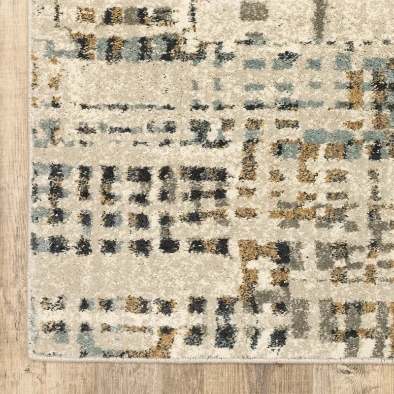 Tapete Basalto Mosaico en Beige