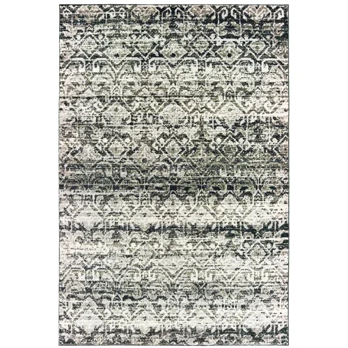 Tapete Bernal Tribal en Gris