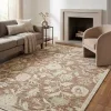 Tapete Borgoña Floral en Terracota