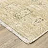 Tapete Borgoña Kilim en Beige