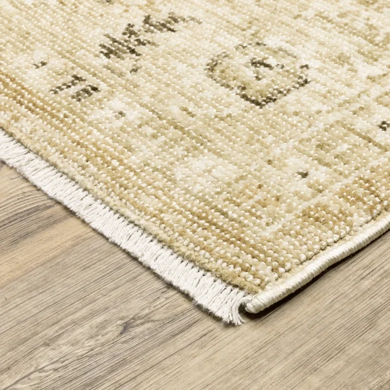 Tapete Borgoña Persa en Beige