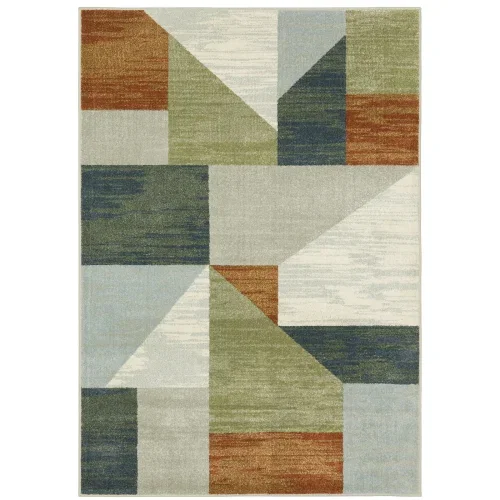 Tapete Brisa Bloques en Multicolor