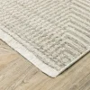 Tapete Bruma Geométrico Tonal en Marfil