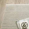 Tapete Bruma Geométrico Tonal en Marfil