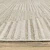 Tapete Bruma Geométrico Tonal en Marfil
