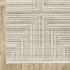 Tapete Bruma Geométrico Tonal en Marfil