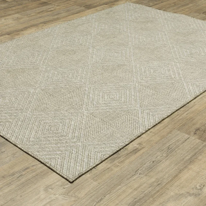 Tapete Carey Diamante en Beige