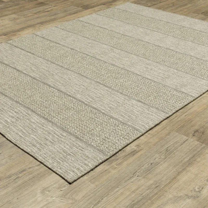 Tapete Carey Franjas en Beige