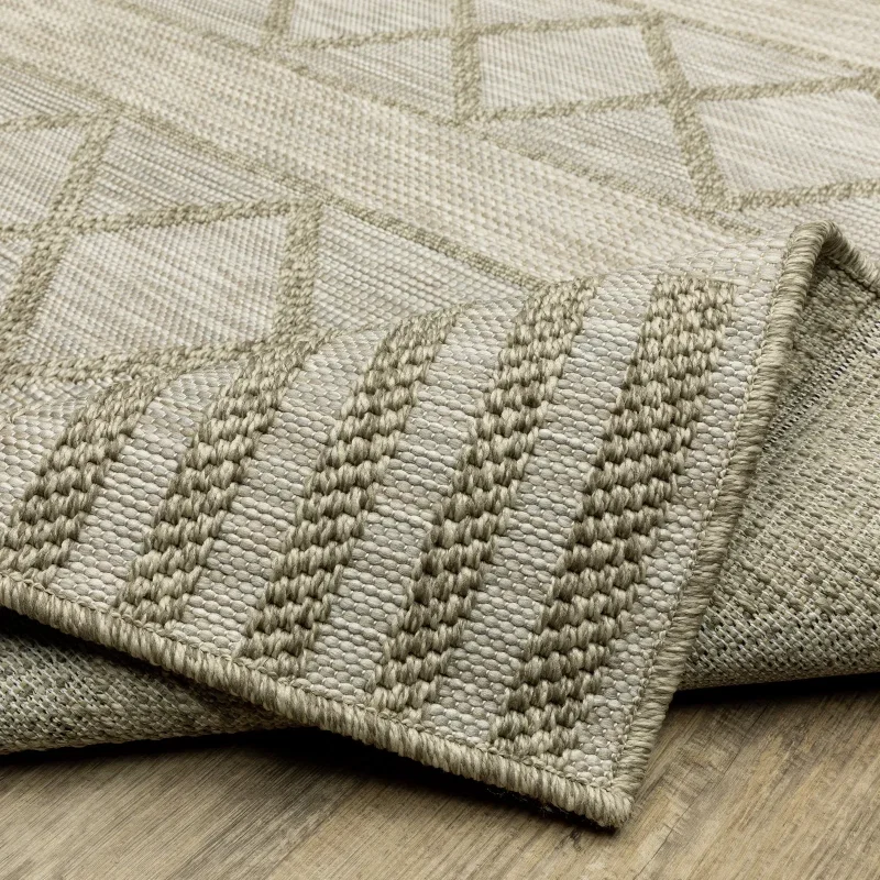 Tapete Carey Rombos en Beige