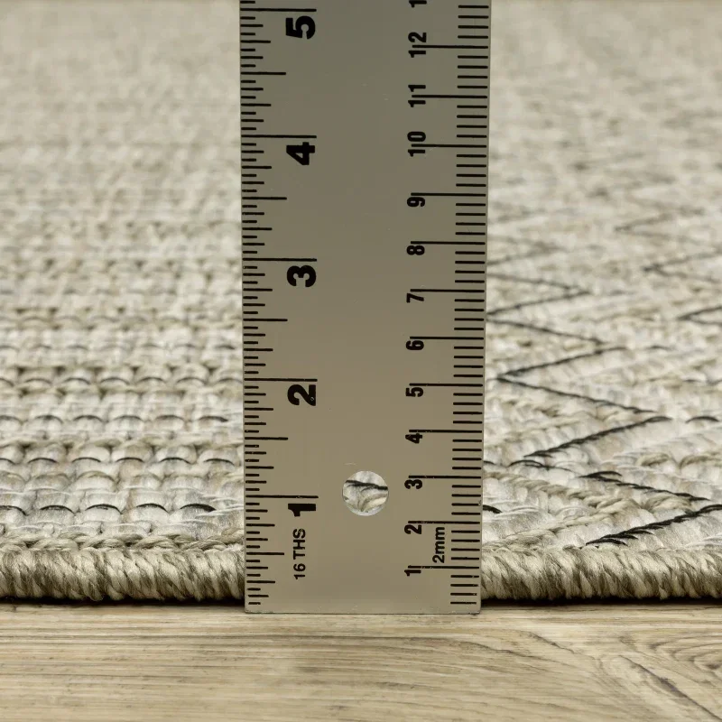 Tapete Carey Zigzag en Beige
