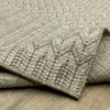 Tapete Carey Zigzag en Beige